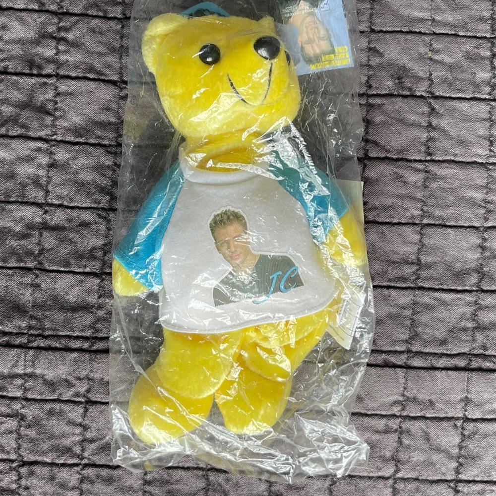 NSYNC JC Chasez Beanie Teddy Bear